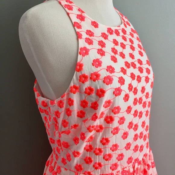 J. Crew embroidered floral racer dress - Picture 2 of 7